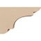 Ekena Millwork 3"W x 9"D x 6"H Classic New Brighton Rough Cedar Woodgrain TimberThane Corbel, Primed Tan CORUR03X09X06NEBRCPR - alternate 6